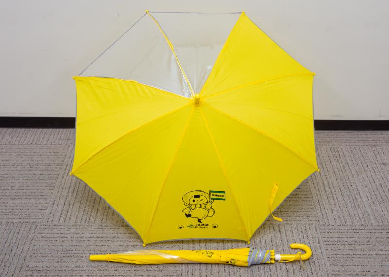 寄贈された傘