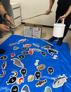 ごみ分別魚釣りゲーム