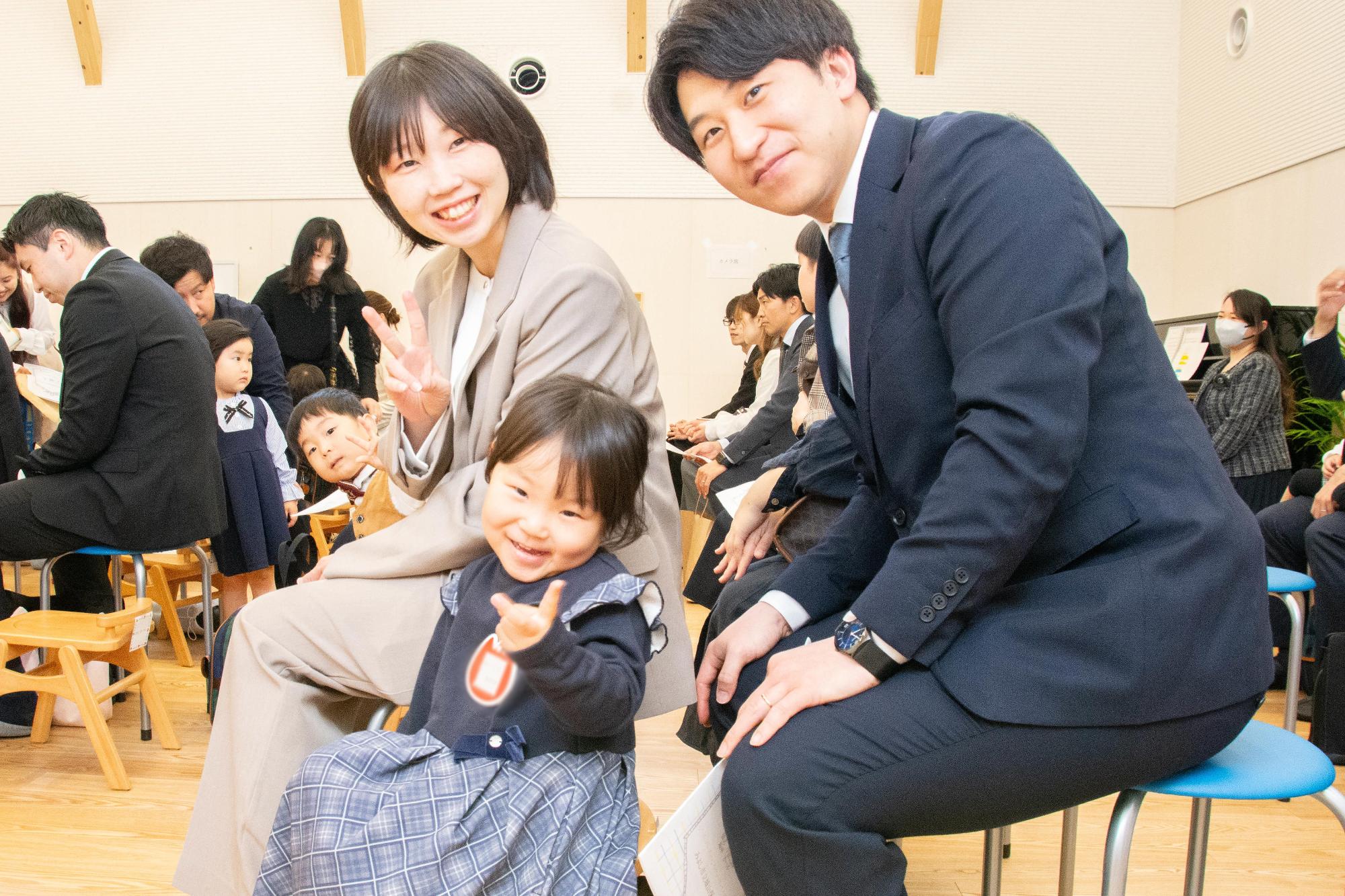 式が始まる前の様子