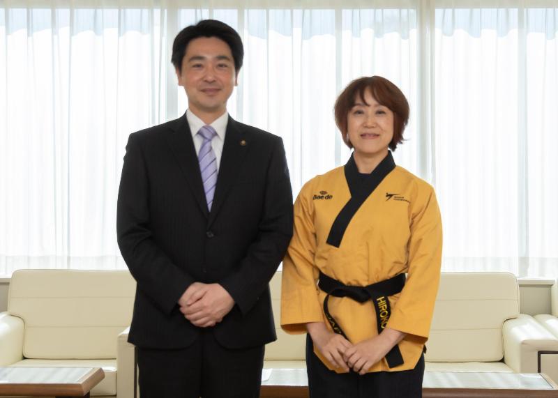 小山市長と太田さん