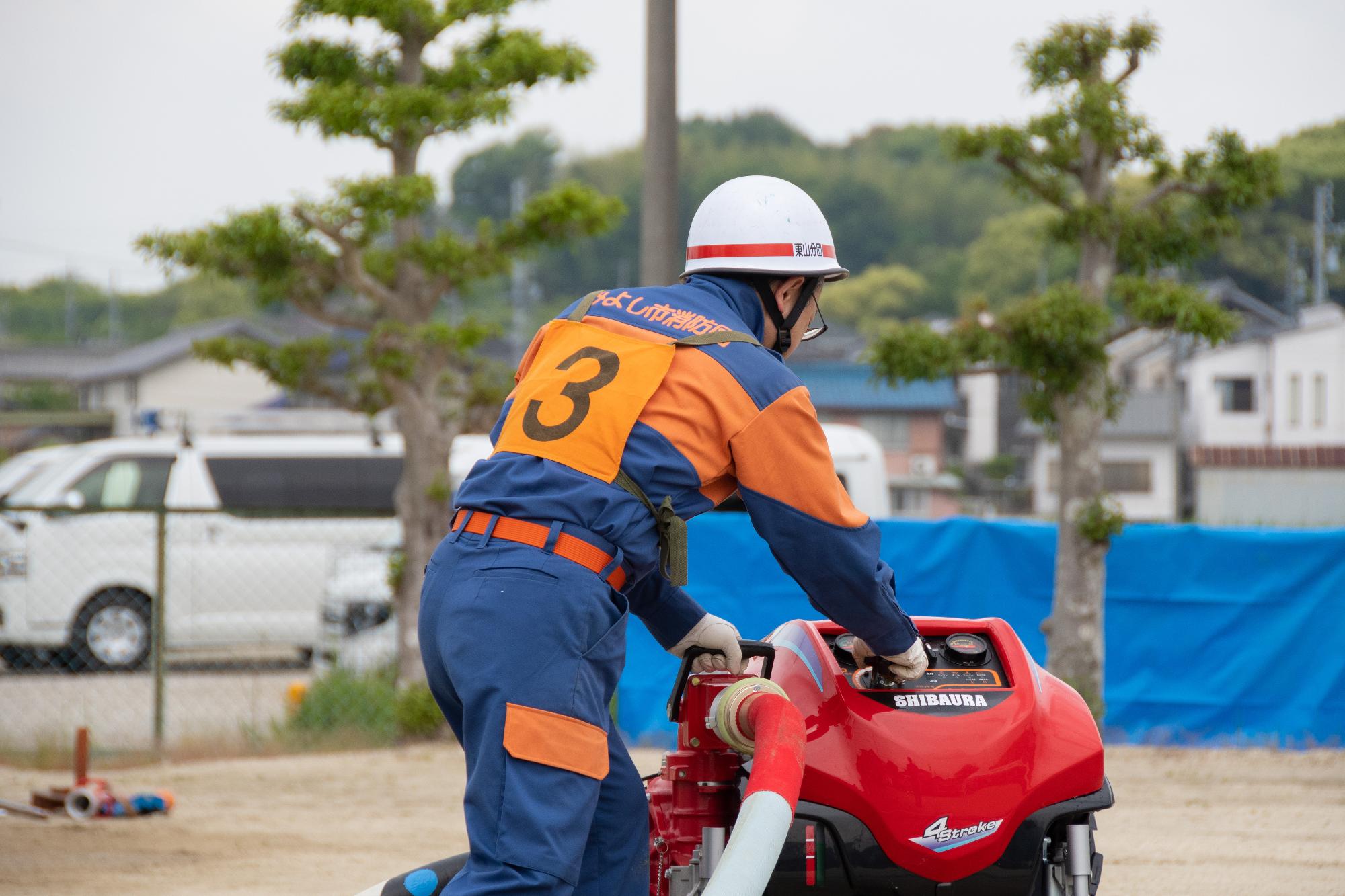 3番員の様子