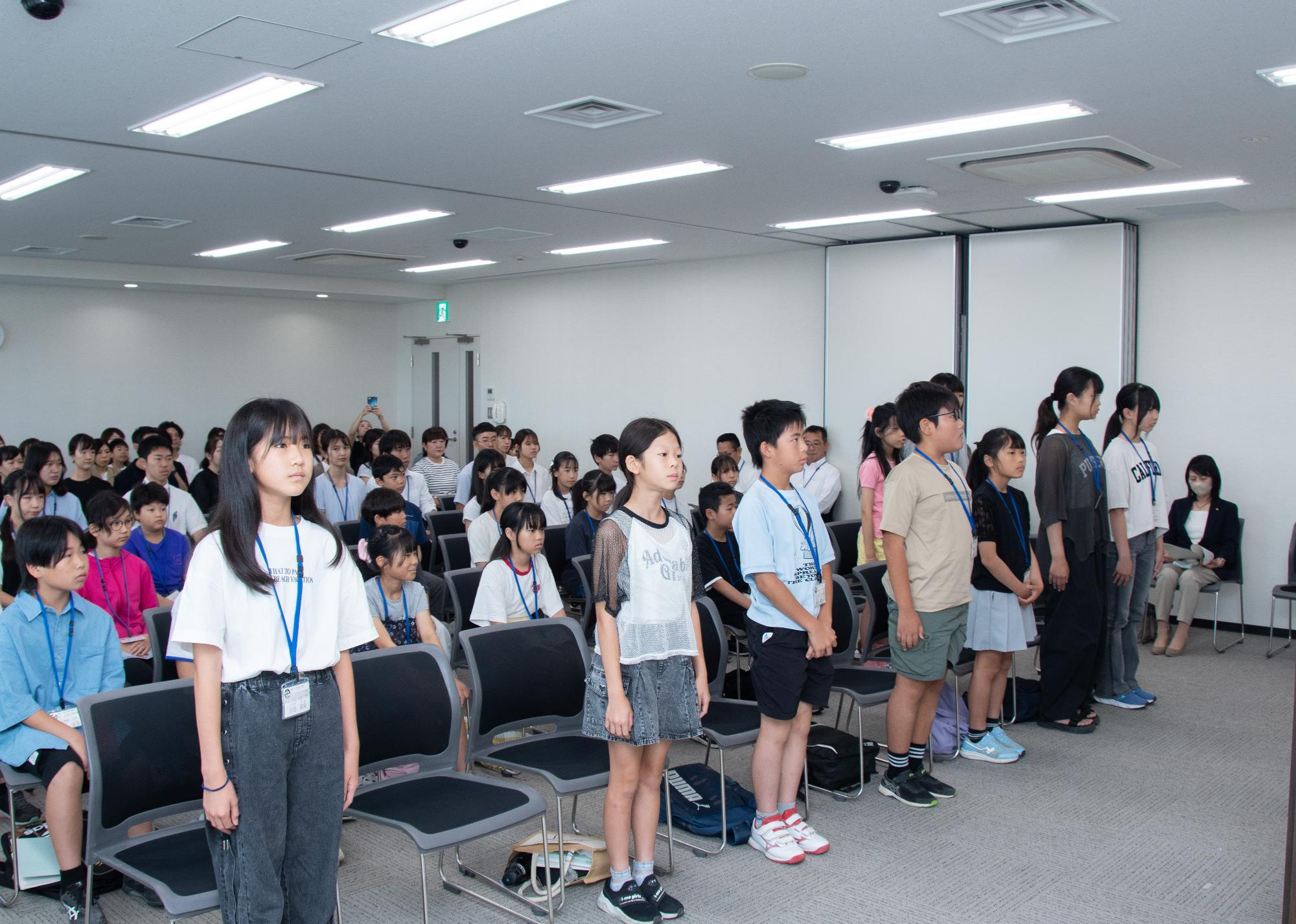 派遣団員の様子