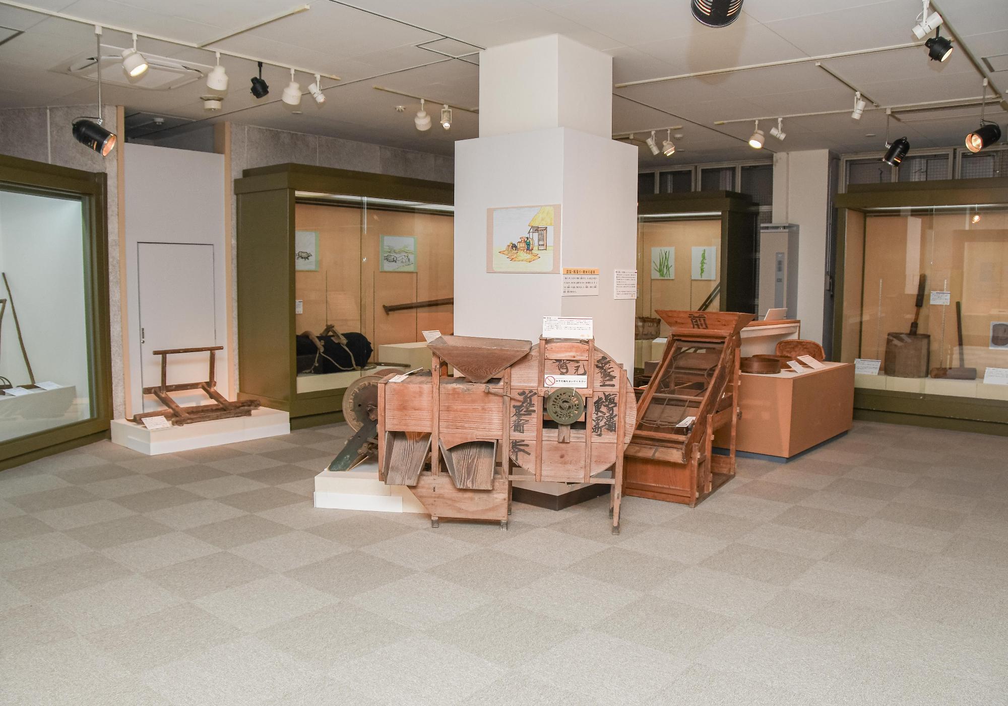 展示の様子