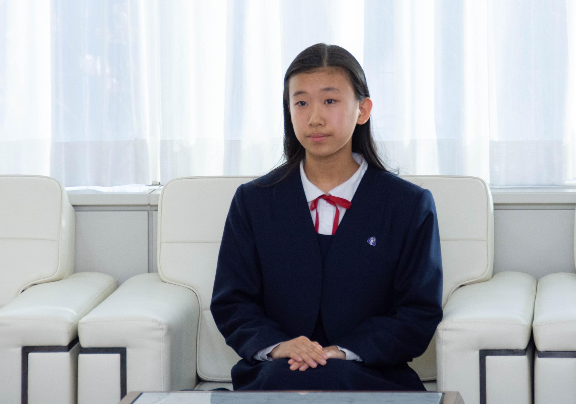 歓談する松崎さん