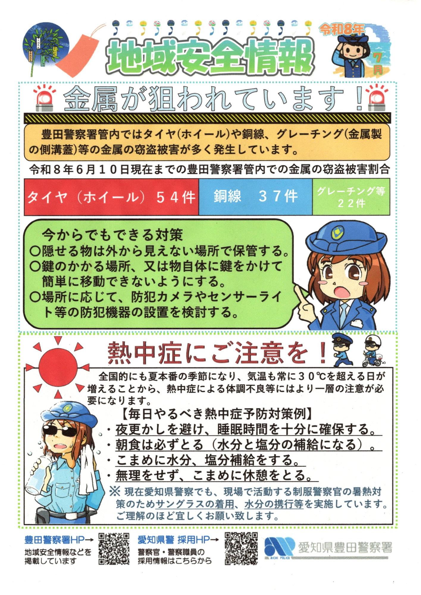 地域安全情報