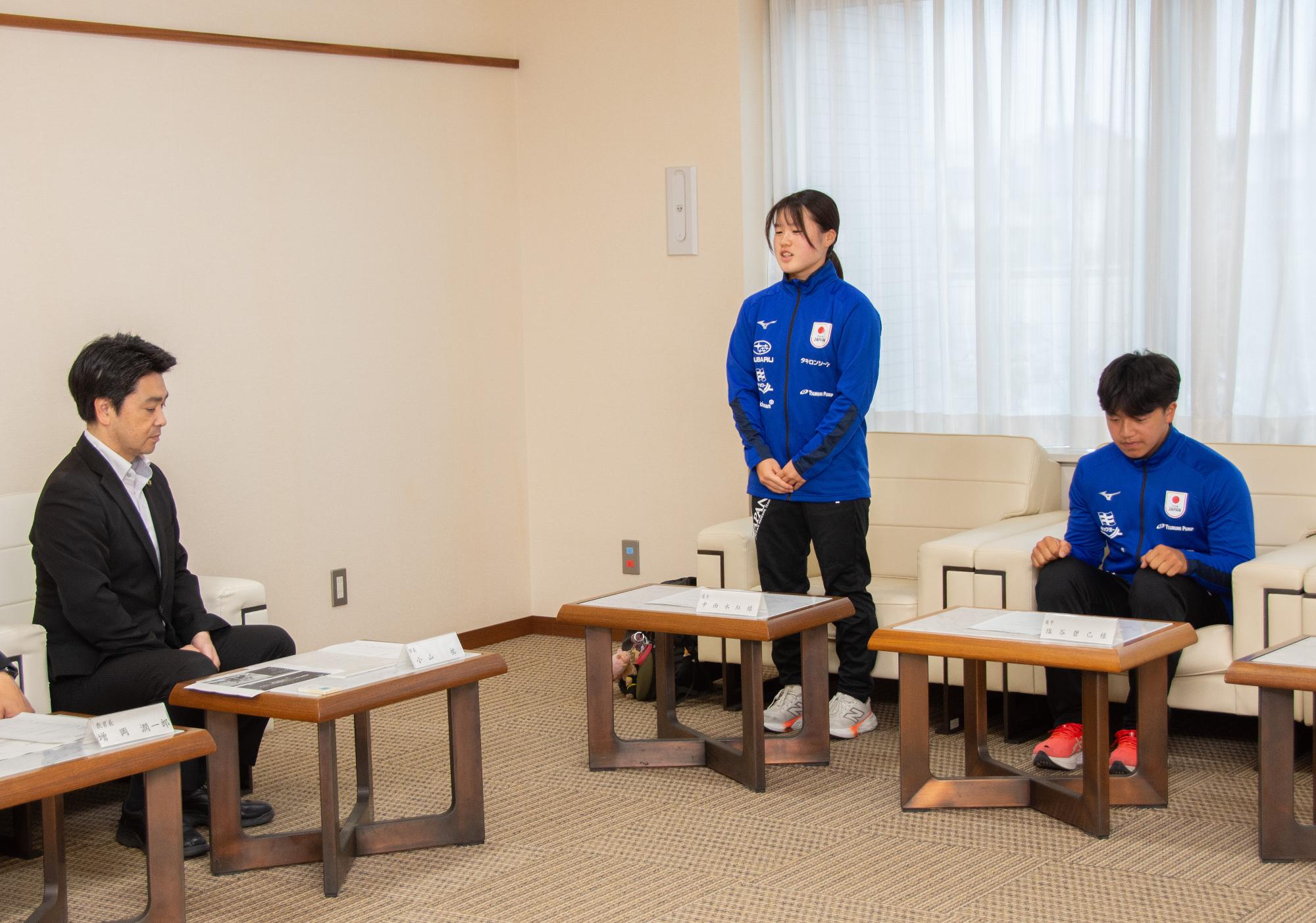 抱負を語る中西さん
