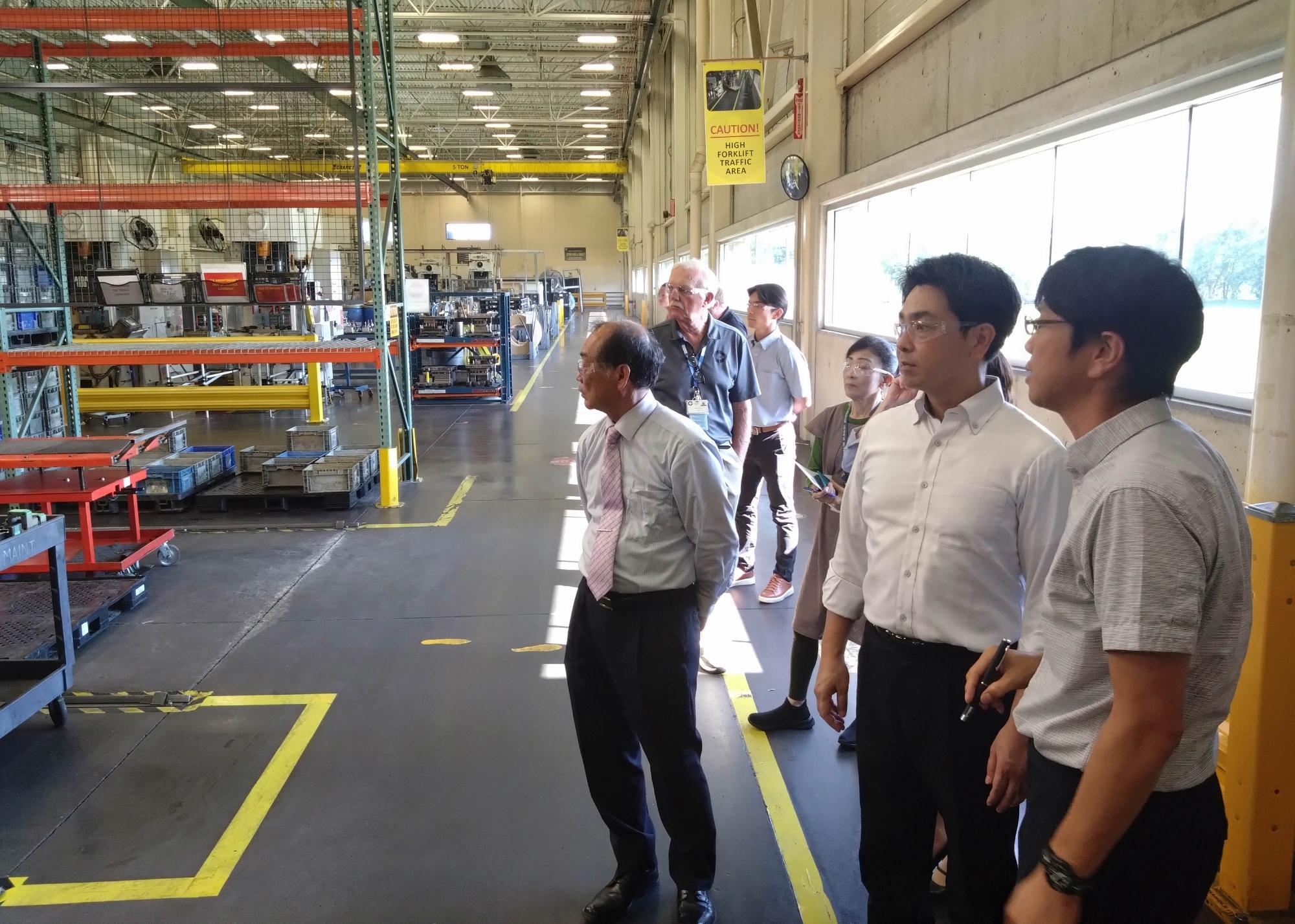 日系企業の視察