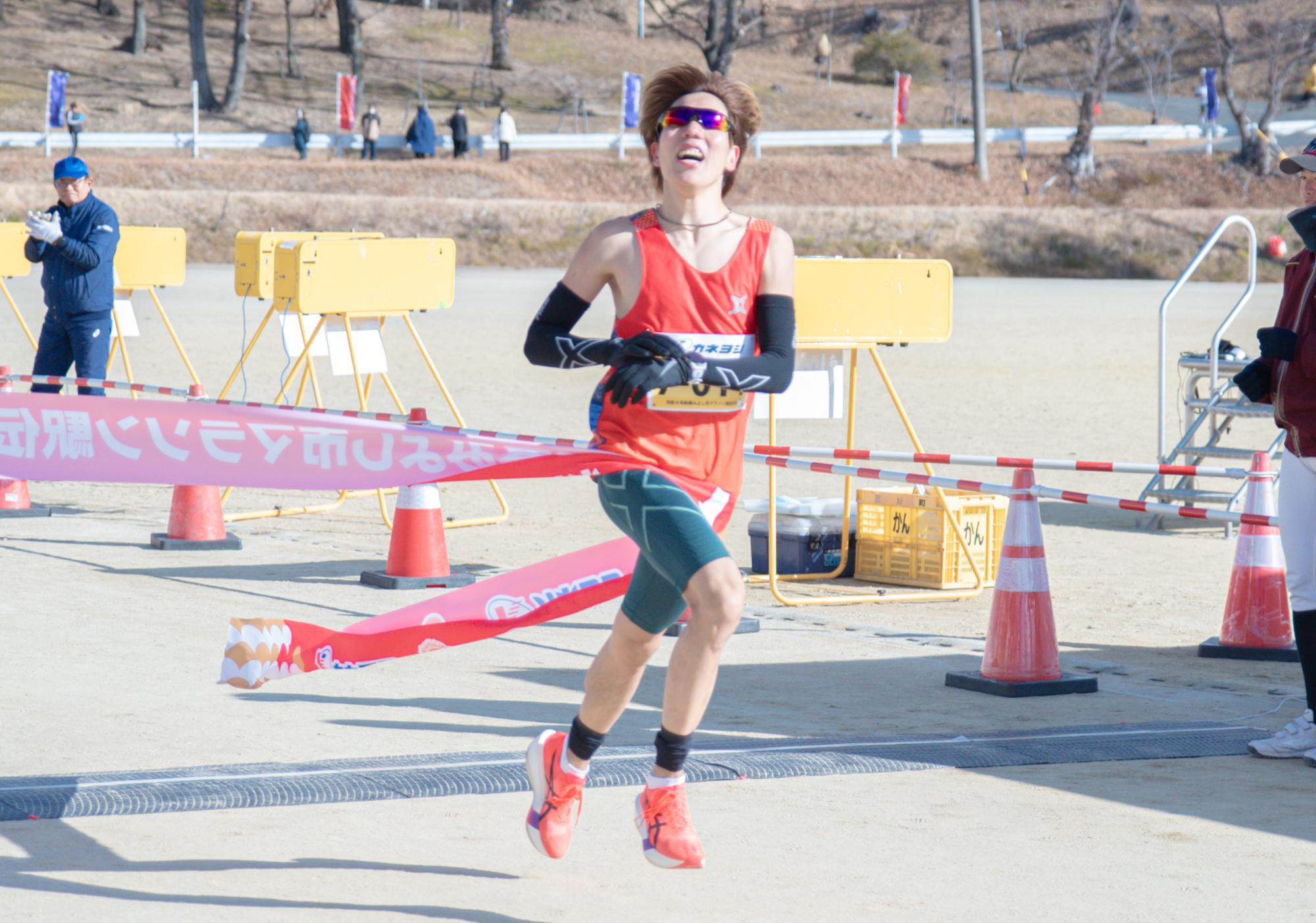 ゴールの瞬間の様子