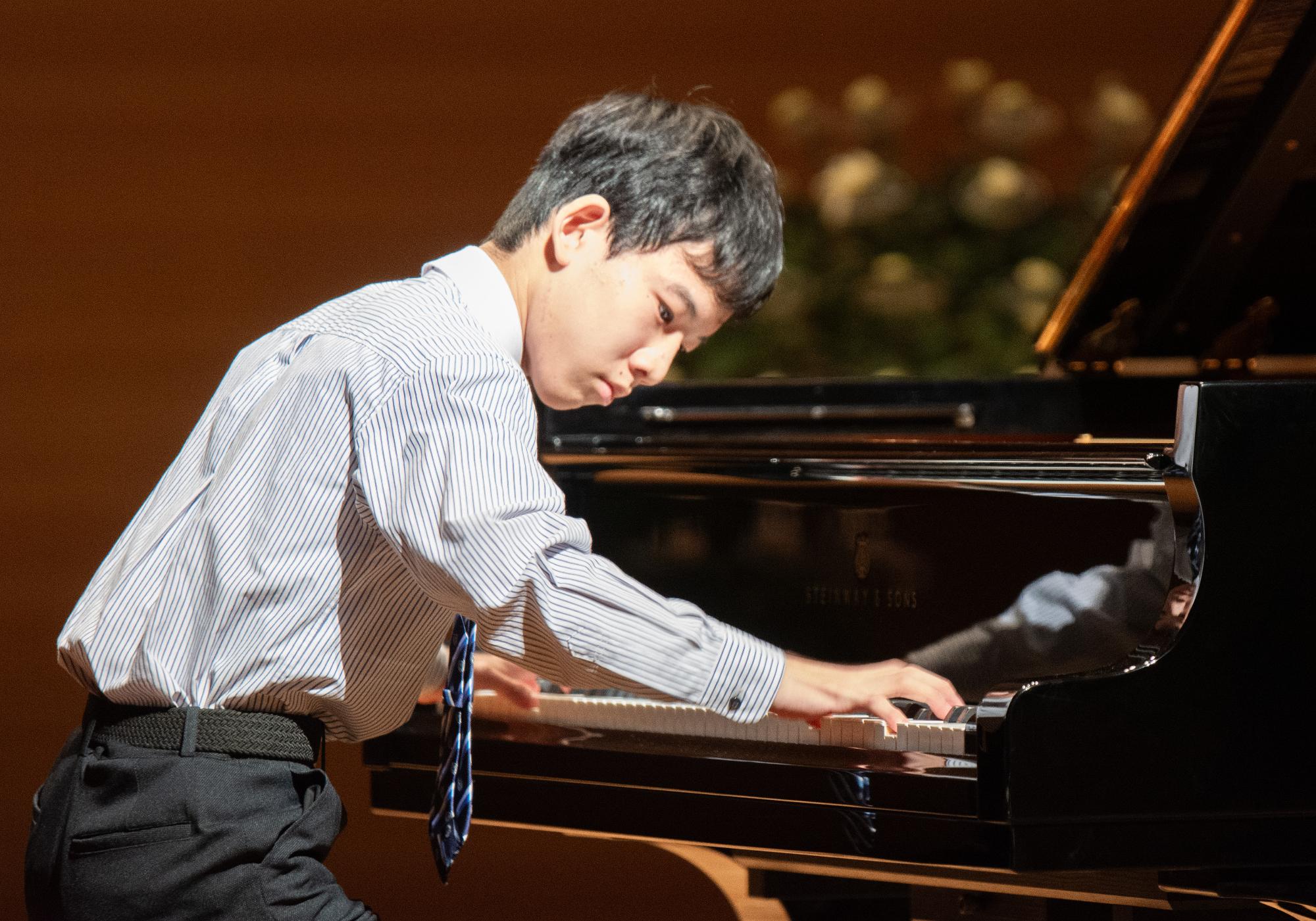 ピアノの演奏の様子