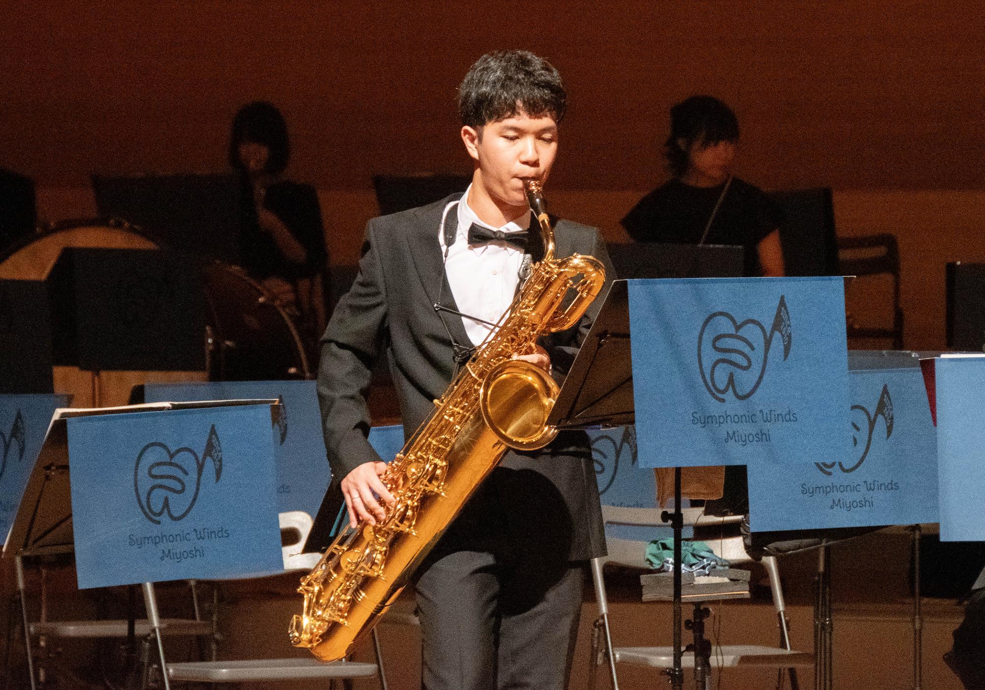 演奏をしている様子